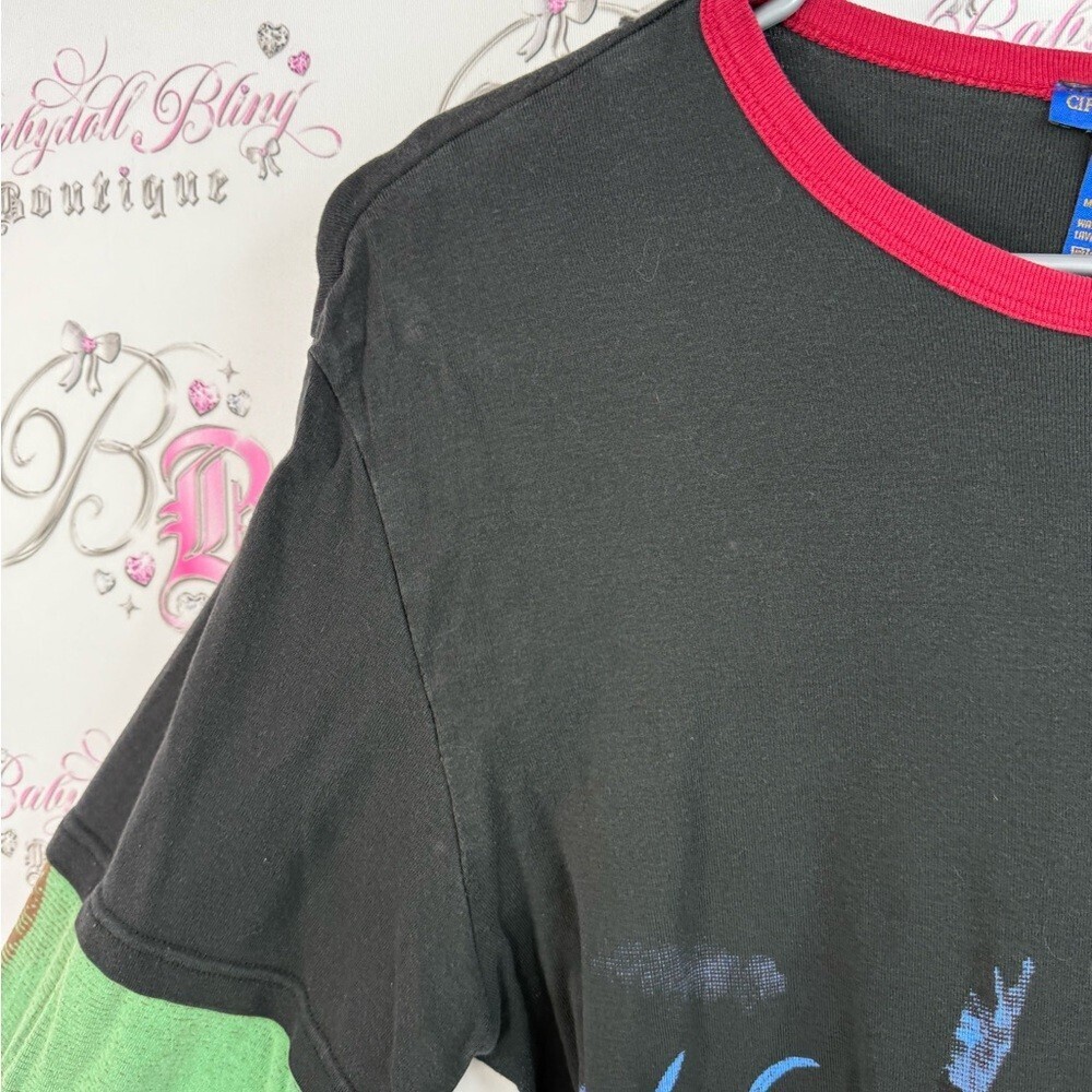 Cirque du soleil long sleeve dual look rare Colorful Graphic Long Sleeve Shirt - Picture 8 of 11
